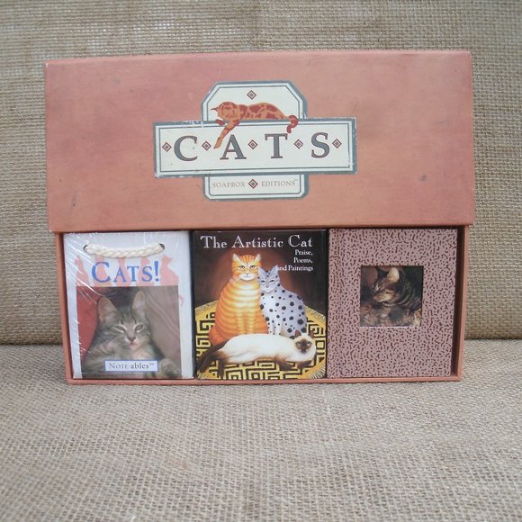 Running Press Cats Soapbox Editions Mini Gift Set - Picture 1 of 16